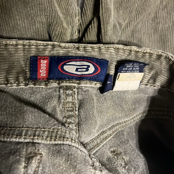 Green wide leg corduroys - Picture 5 of 5